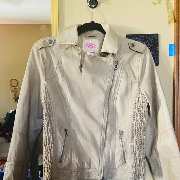 Faux Leather Jacket - Picture 1 of 8